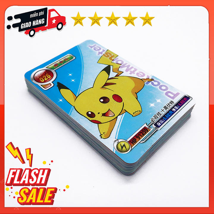 Xấp bài Pokemon nhựa dẻo phiên bản mới