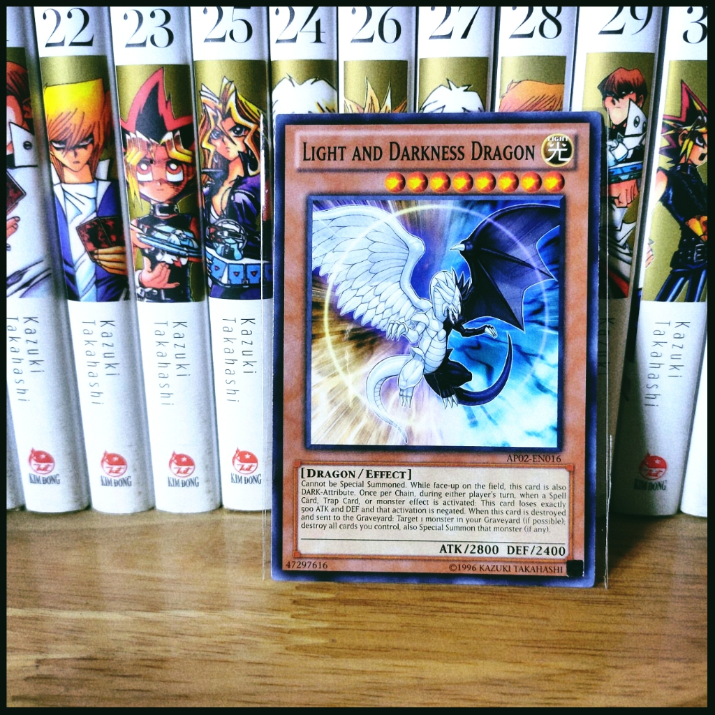 Thẻ bài Yugioh Chính Hãng Light and Darkness Dragon - Common
