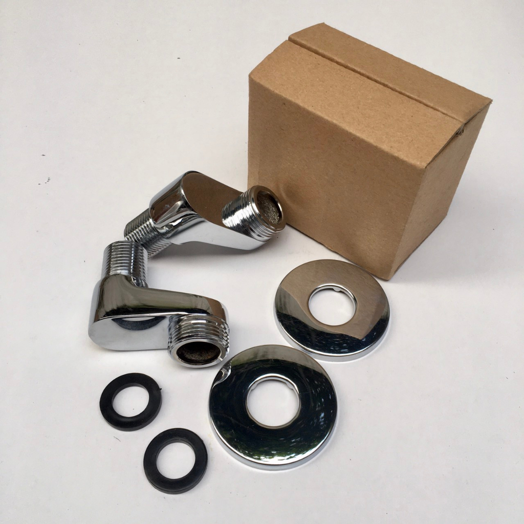 Chân sen đồng mạ crom bóng cao cấp