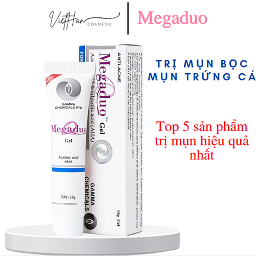Megaduo Plus gel và bản Plus Giảm Mụn Ẩn và Hết Thâm