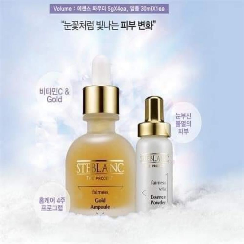 Set trắng da nám da Steblanc