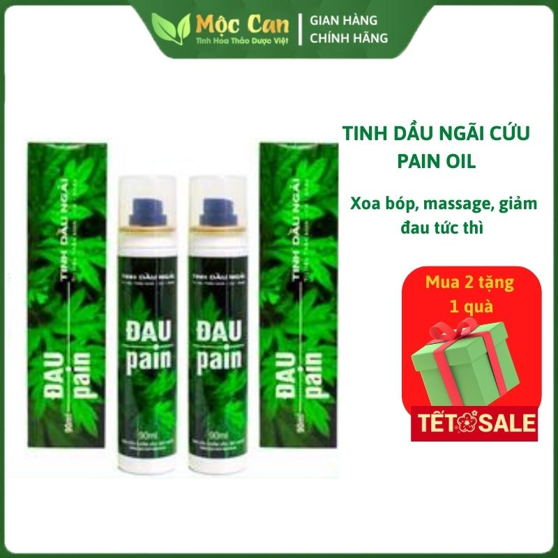 Tinh dầu ngãi cứu Pain Oil 90ml xoa bóp giảm đau xoa bóp massage xương khớp