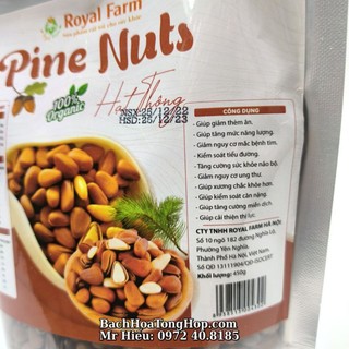 [Hỏa Tốc] Hạt thông Royal Farm 450g