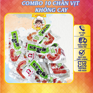 ⭐COMBO 10 Chân vịt Tứ Xuyên xanh Dacheng không cay ✅GÓI TIẾT KIỆM