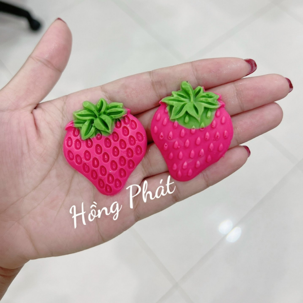 Khuôn silicon Trái dâu - Z38 - Silicon Hồng Phát