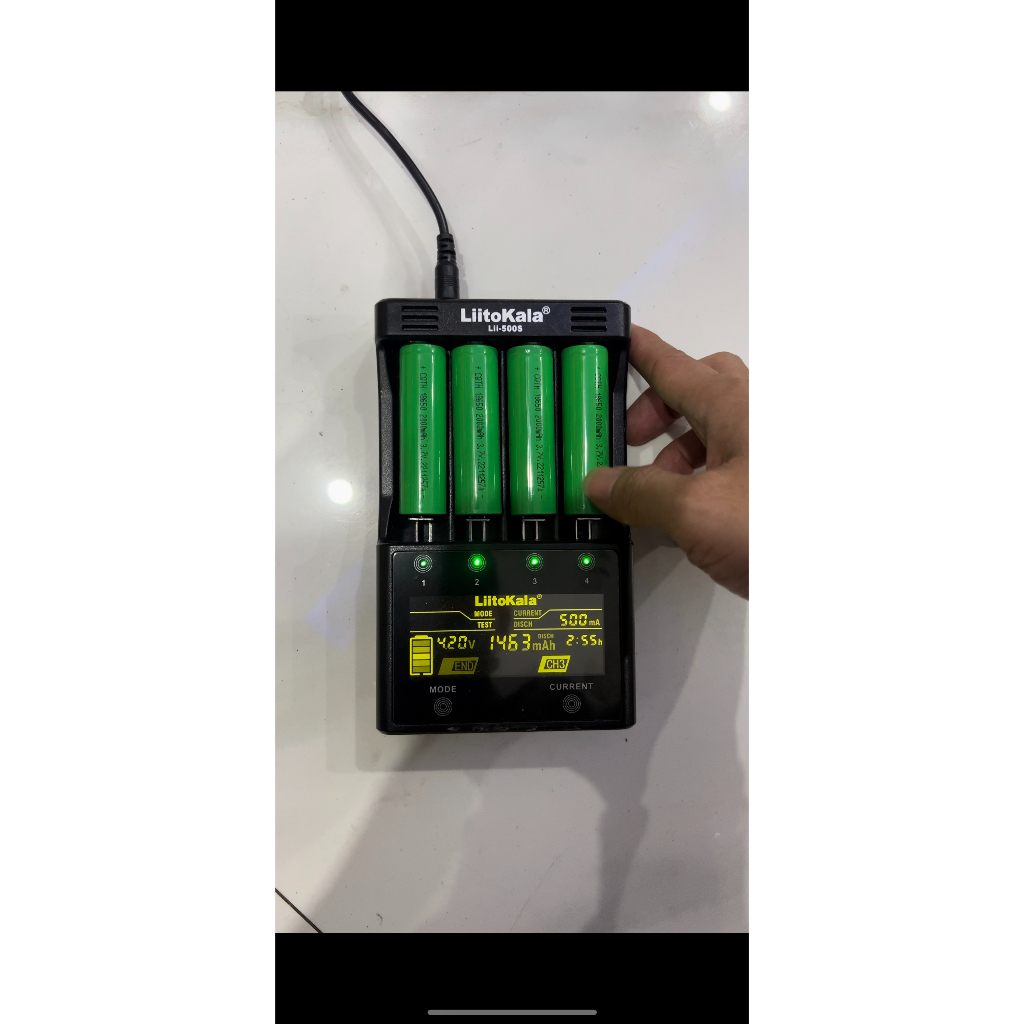 Cell Pin 18650 3.7v 1300mAh 10C Xả 20A Mới 100% - Cell 18650 VOTO - Cell 1300mah/hình ảnh thực tế