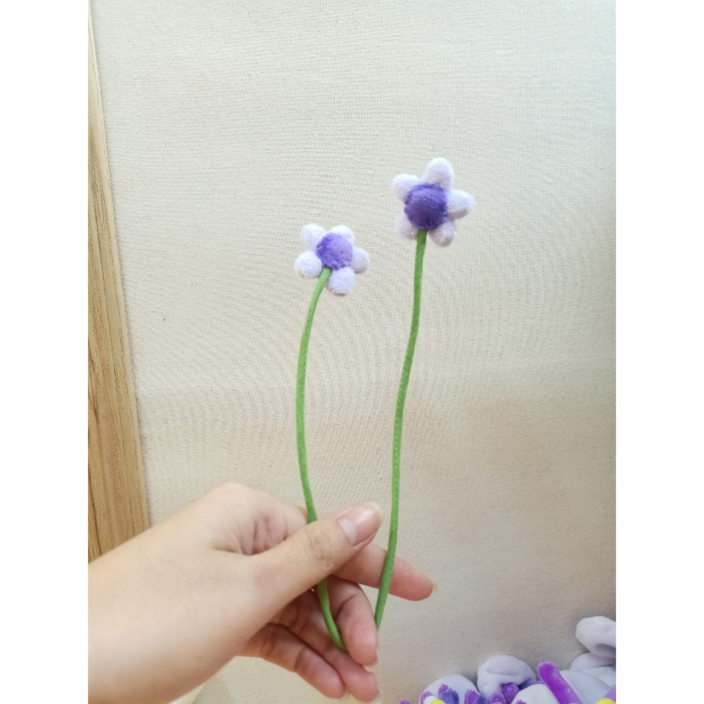 Hoa Nhí dễ thương, thân 15cm - gấu bông đình may