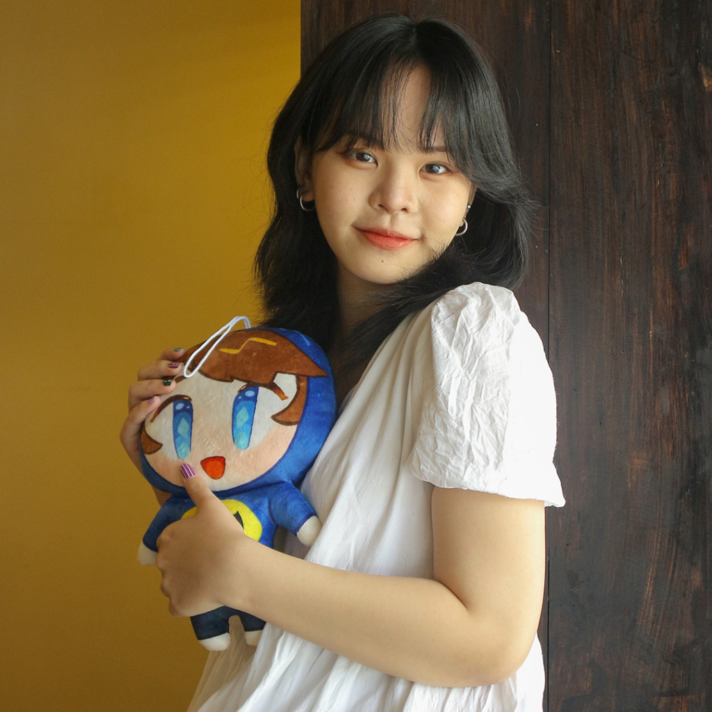 Gấu bông JayGrayVN 30cm  - tặng kèm sticker Youtuber Minecraft