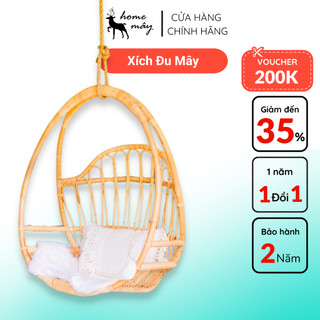 Xích đu mây tre cao cấp home studio