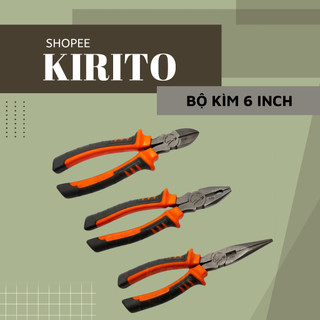 BỘ 3 KÌM NHẬT BẢN Điện - Cắt - Nhọn cao cấp thép CR-V Kapusi