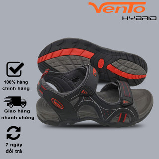 [ FORM TO KHÁCH ĐẶT LÙI 1 SIZE NHÉ ] Sandal Nam Size 38-45 | Sandal Vento Nam Có Big Size NV3610 Đen