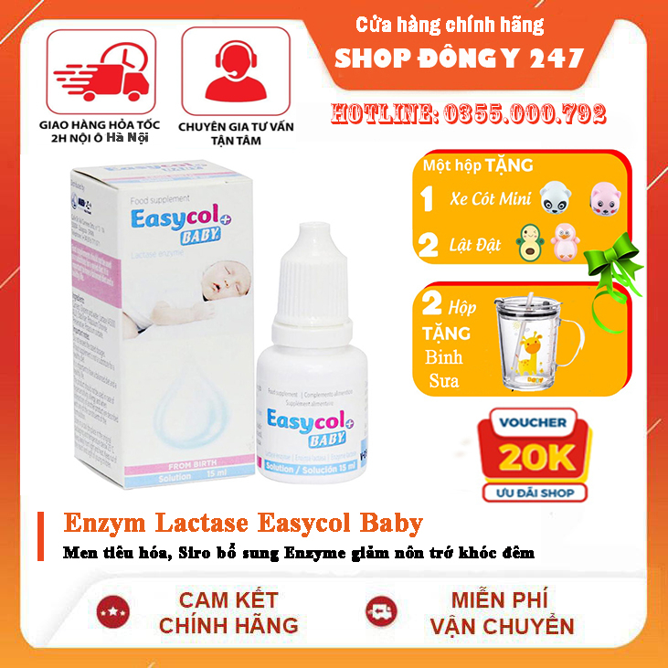 Enzym lactase Easycol BABY