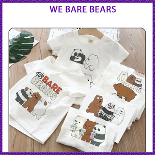 Bst áo thun we are bear unisex phông nam nư trắng