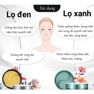 Mặt nạ mắt JM Solution đen, Hàn Quốc 90g 60 miếng (30 cặp)