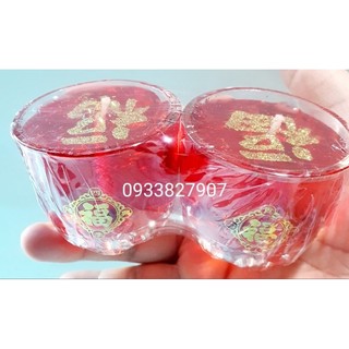 Đèn cầy ly 6 múi. hộp 12 ly