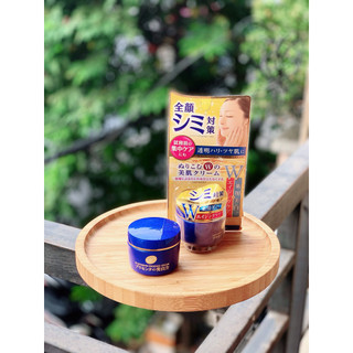 Kem dưỡng Meishoku Whitening Essence Cream Dưỡng Trắng, Chống Lão Hóa 55g Nhật bản