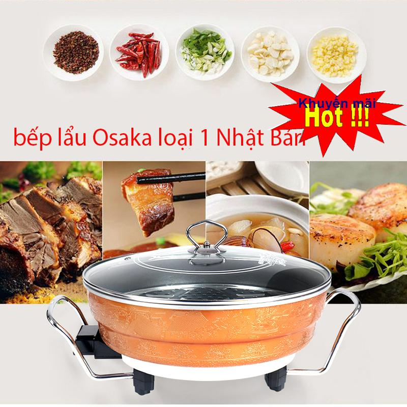 Nồi lẩu điện 6L - chảo điện đa năng cao cấp OSSAKA jun.shop07