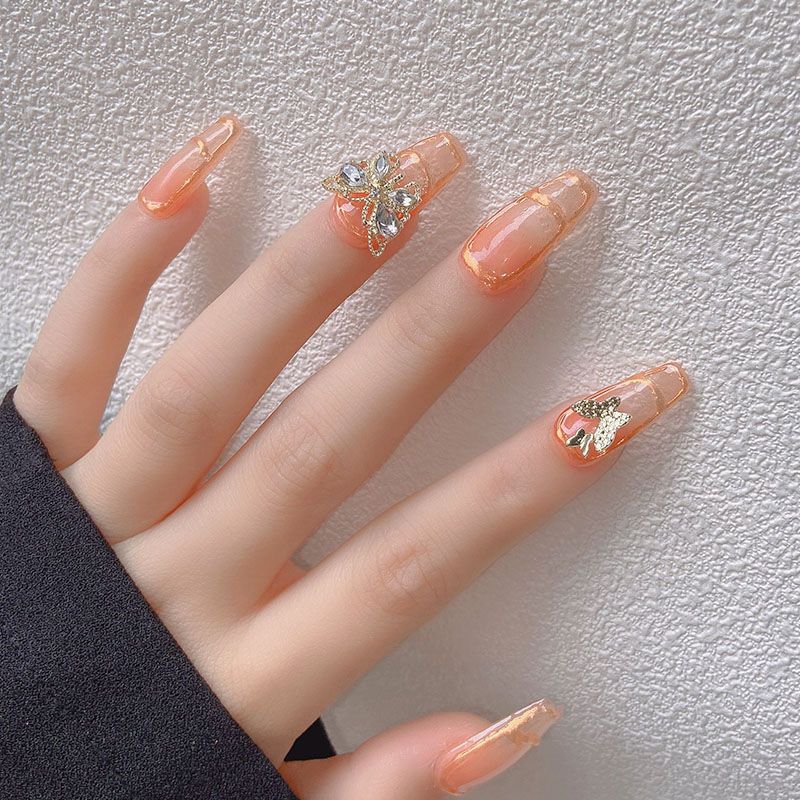 Charm bươm ,charm đá trang trí móng tay mới