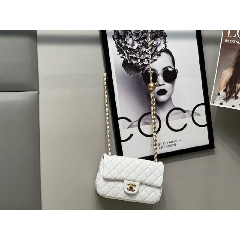 Túi xách nữ mini 8 chuông sz20cm da mềm xụn fullbox nam châm