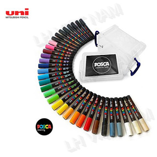 Bút vẽ UNI PC-1M / PC-3M / PC-5M / PC-8K Posca - Bút vẽ Nhật Bản