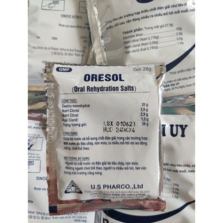 Gói bù nước điện giải Oresol 28g