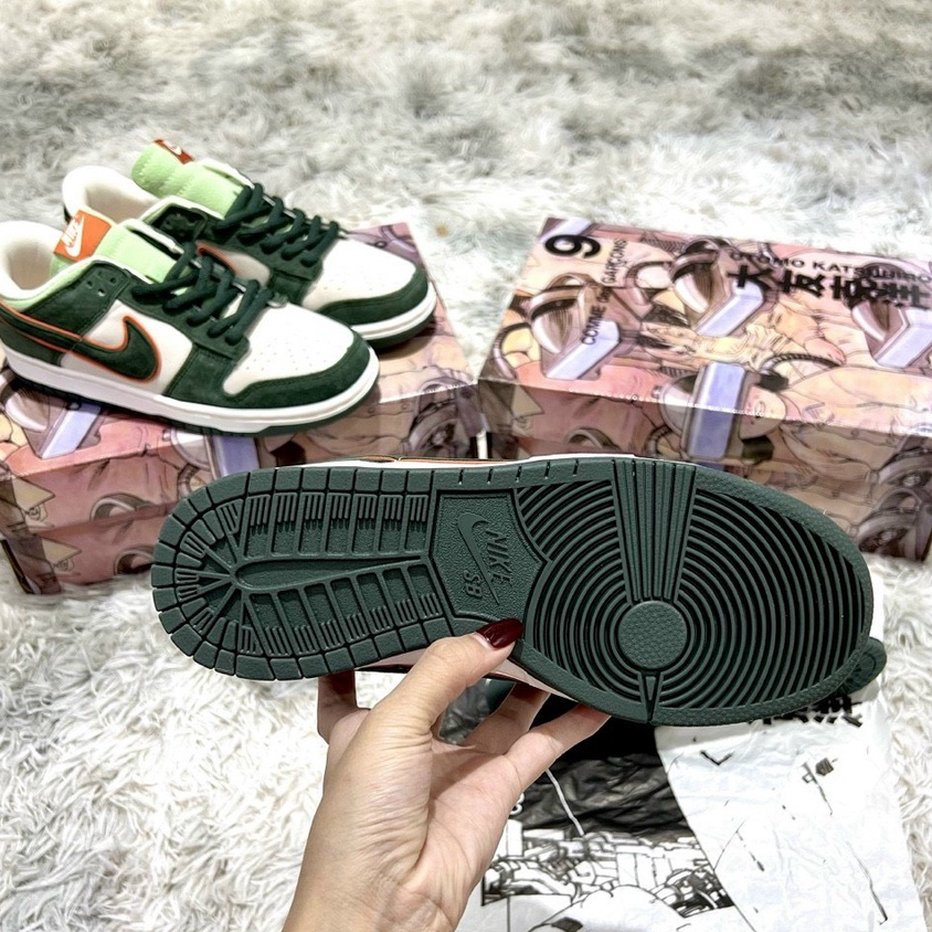 Giày Thể Thao/Giày Sneaker SB Dunk Low Green Otomo. Giày SB Otomo Xanh Rêu Siêu Cấp Full Box