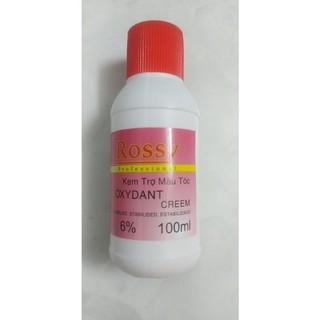 Oxy trợ nhuộm ROSSY 100ml 6%  9%  12%