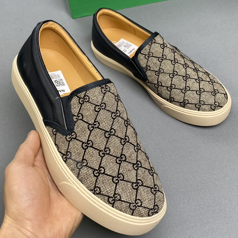 Giày Lười Nam Slipon GC- Vải Cao Cấp GC1 Giày Nam Cao Cấp