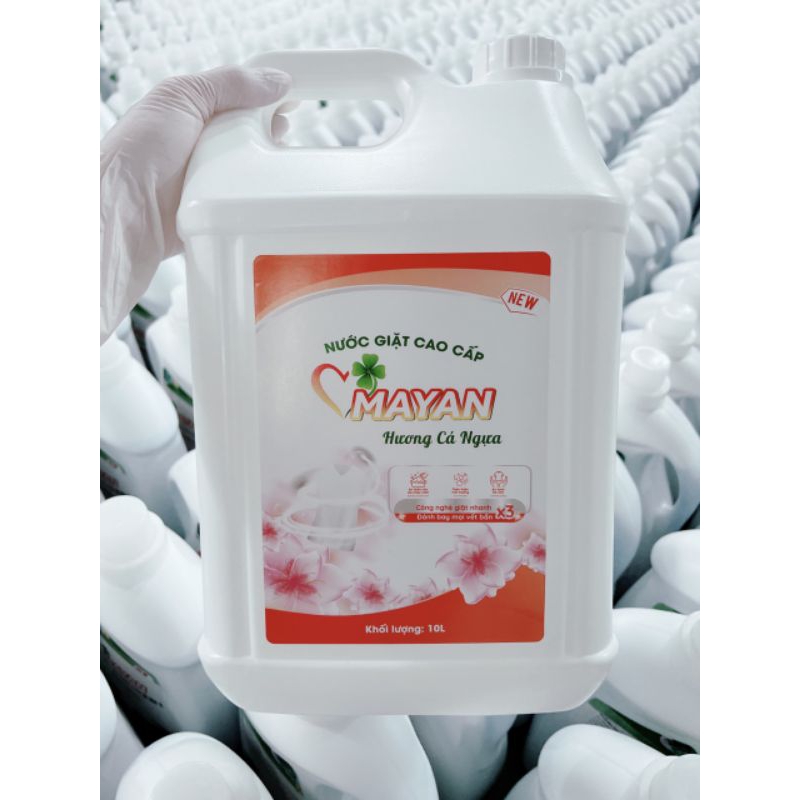 Nước Giặt Cao Cấp Mayan Hương Ngàn Hoa Can 10lit
