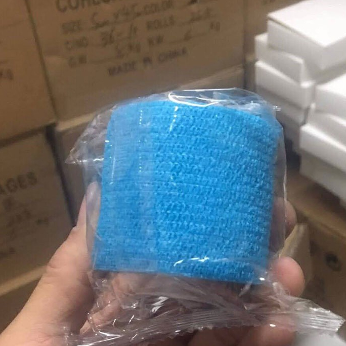 Băng keo xốp thể thao quấn dán bảo vệ trống lật trấn thương khớp tay chân