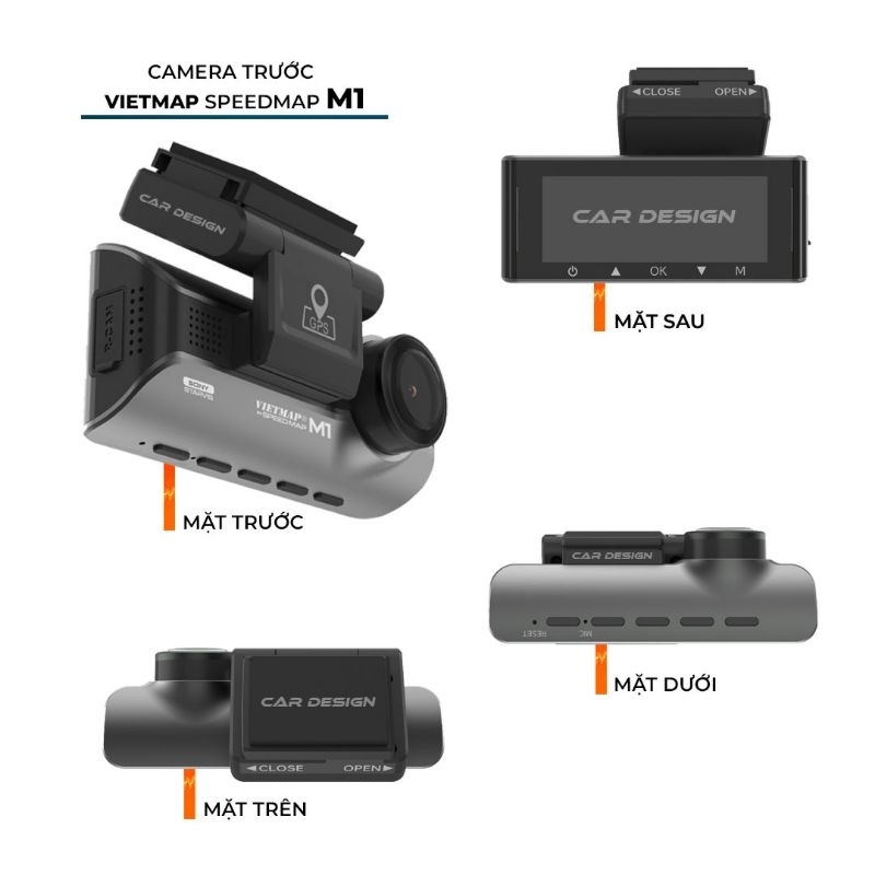 Cam Hành Trình Vietmap SpeedMap M1