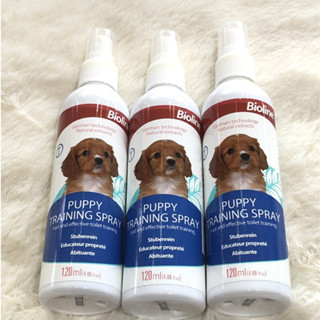 Dung dịch xịt hướng dẫn chó mèo đi vệ sinh đúng chỗ Bioline Puppy Training