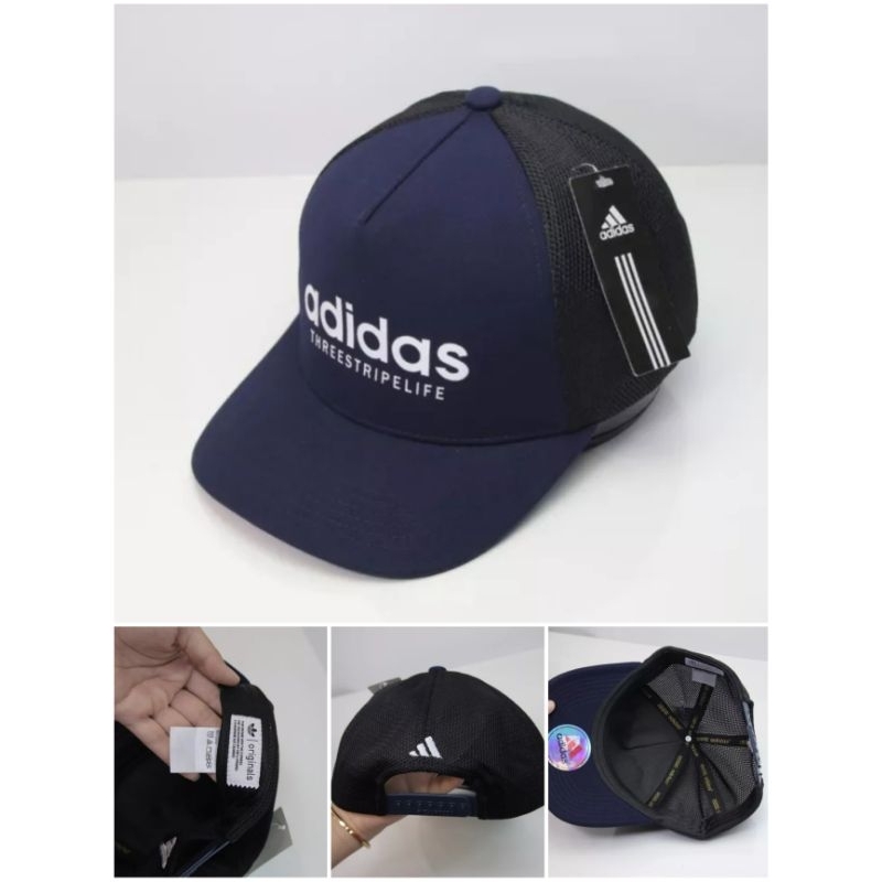 NÓN LƯỠI TRAI ADIDAS ORIGINAL MEN • Chất liệu lưới dệt logo 3D nổi 100% cty • Hàng chuẩn xuất xịn
