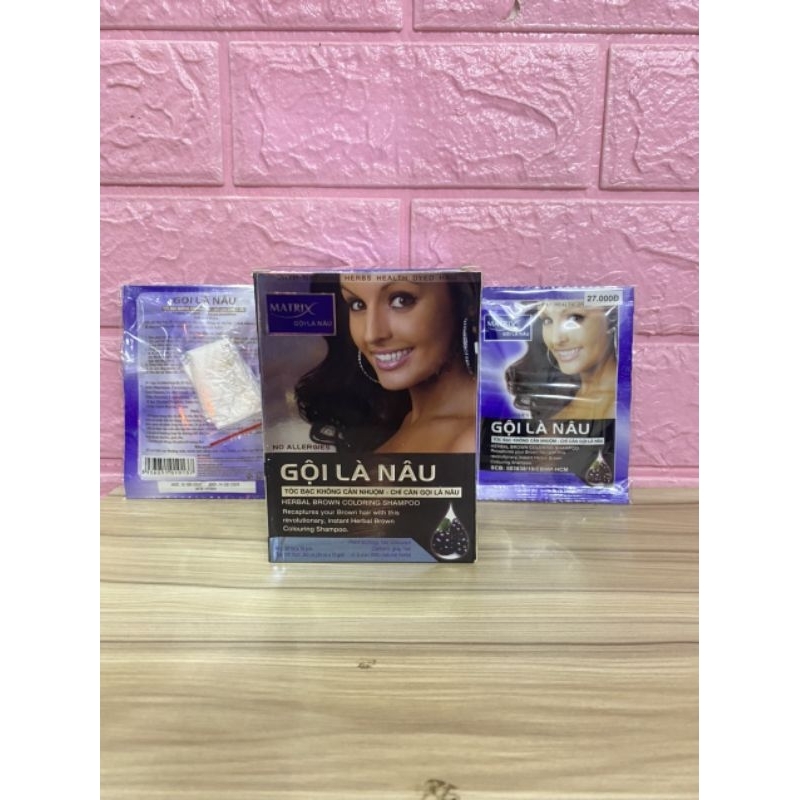 Gội là nâu MATRIX