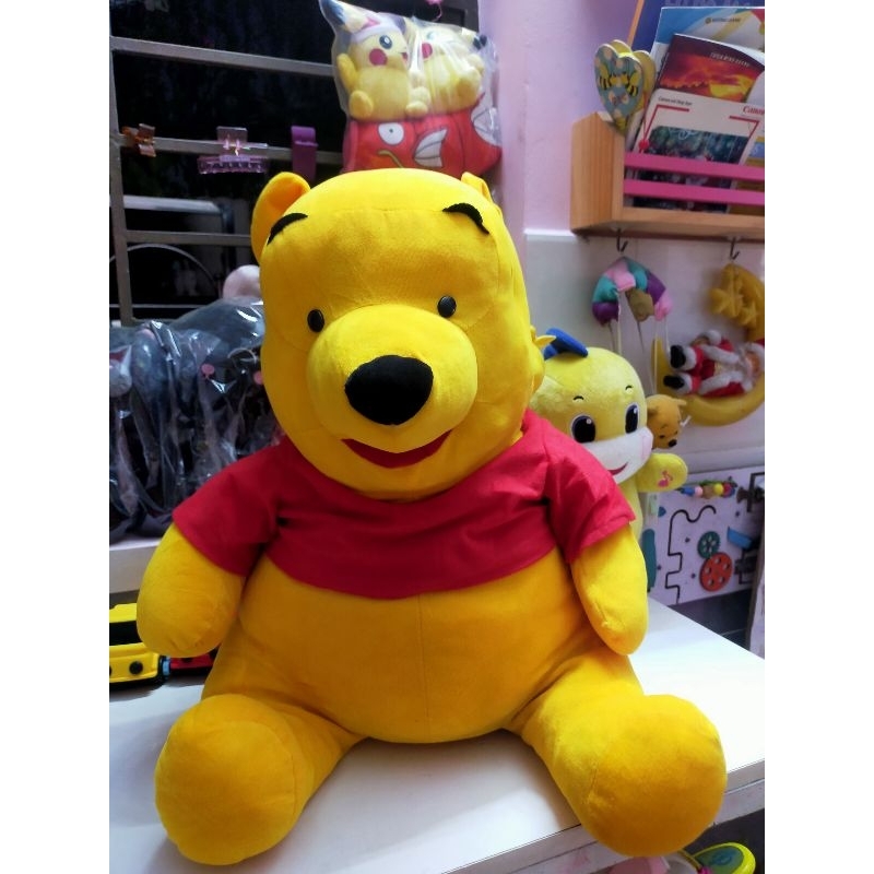 POOH size 60cm, chính hãng Disney, Like new 85% - 140k💟💟💟