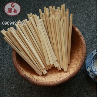 Sét 100 đôi đũa trần gỗ tách dùng 1 lần, đũa dùng 1 lần ăn nhà hàng