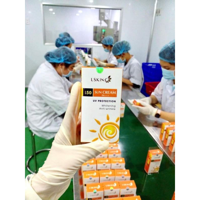 Kem chống nắng sinh học Sun Cream Lskin Đan thy