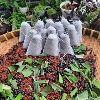 trà túi lọc, trà gạo lứt đậu đen rang, gạo lức đậu đen đậu đỏ Dakfoodfamily