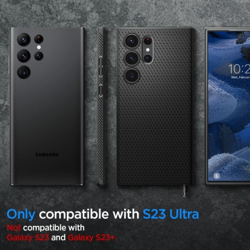 ỐP LƯNG SPIGEN SAMSUNG GALAXY S23 ULTRA LIQUID AIR - Chính Hãng Spigen Việt Nam