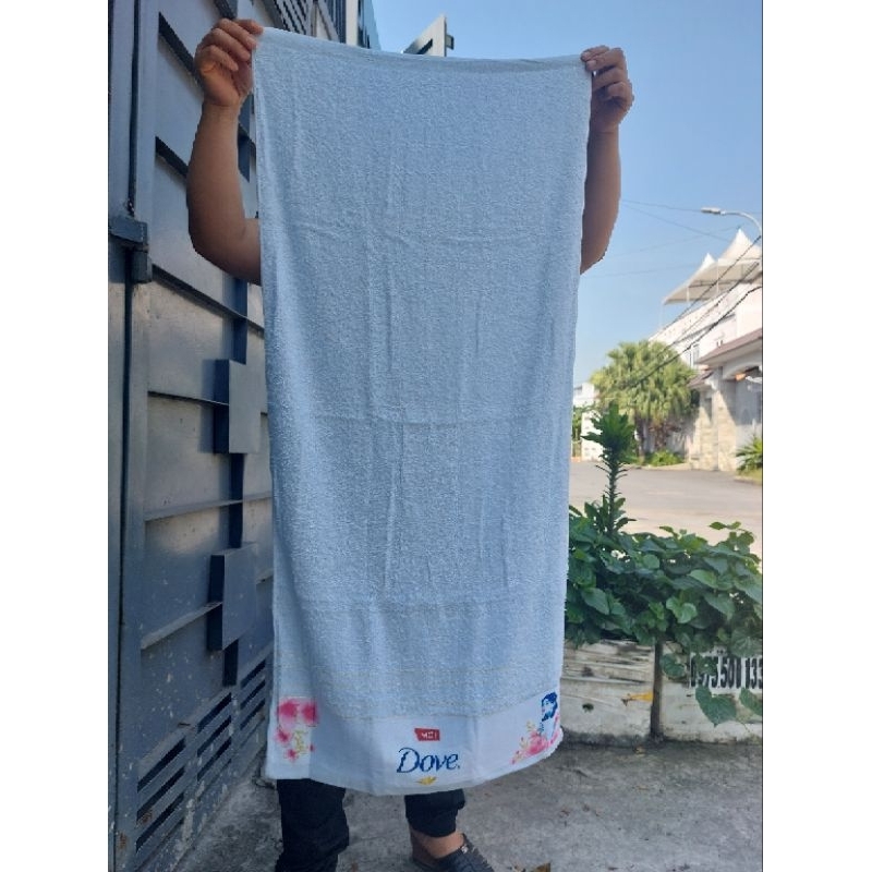 khăn tắm hàng khuyến mại dove 50x100cm