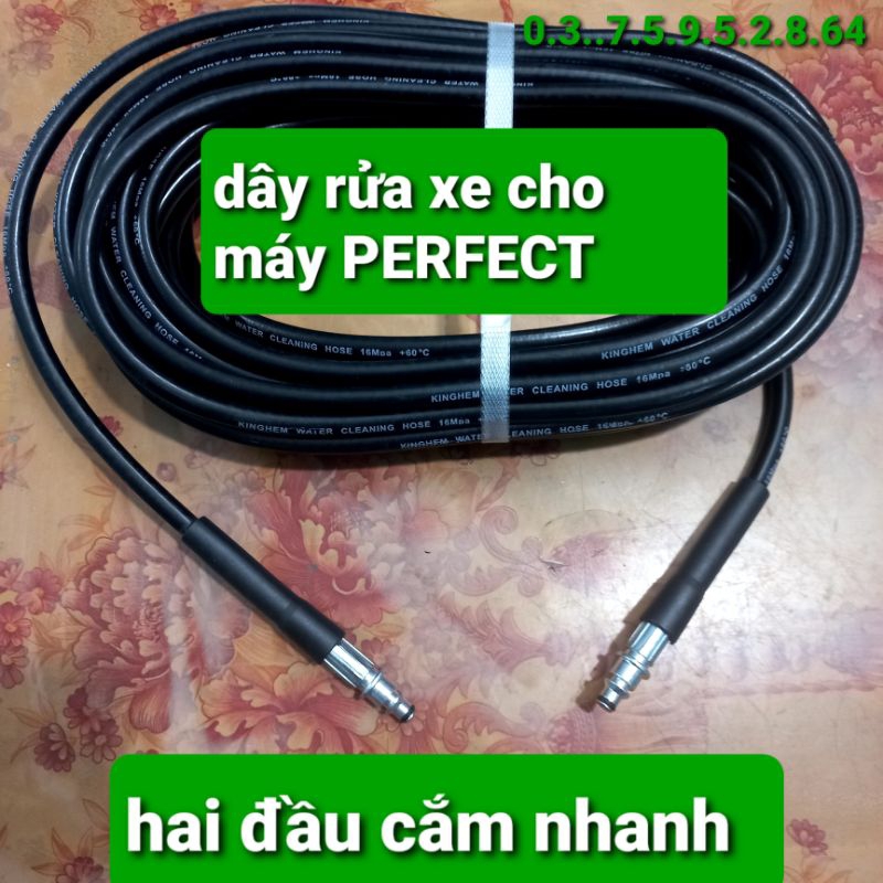 dây rửa xe cho máy PERFECT PF-AO85, dây xịt rửa xe perfect,  vòi xịt rửa xe perfect