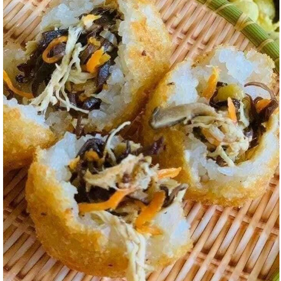 Xôi gà nấm khay 10c❤️Tmart-Thực phẩm sạch