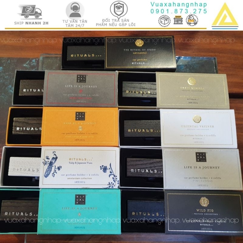 Xả Hàng Nước hoa xe hơi cao cấp dạng sáp RITUALS car perfumed | BigBuy360 - bigbuy360.vn