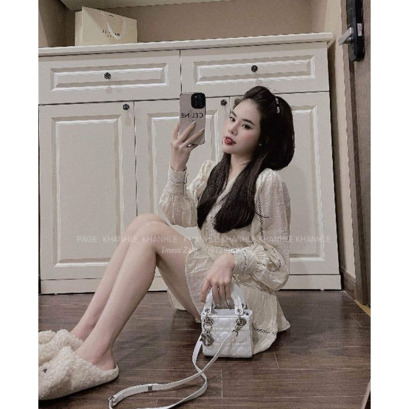 Sét bộ váy tơ