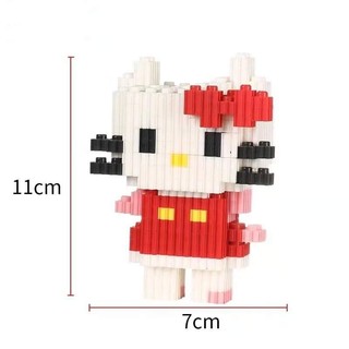 🌸ĐỒ CHƠI LÁP RÁP LEGO 3D HELLO KITTY DOREMON