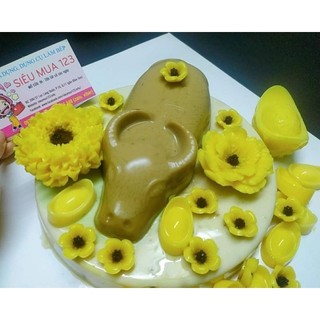 Khuôn thạch nhựa hình con trâu