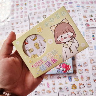 3 Hộp 12 tấm sticker mini cute