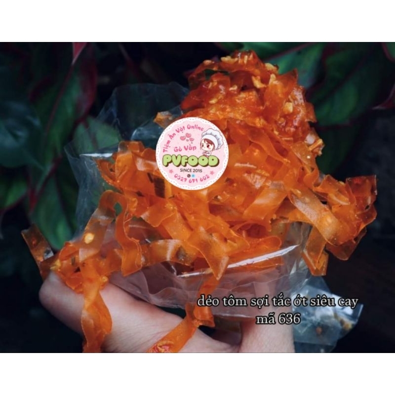 Bánh Tráng Dẻo Tôm Sợi Tắc Ớt Siêu Cay