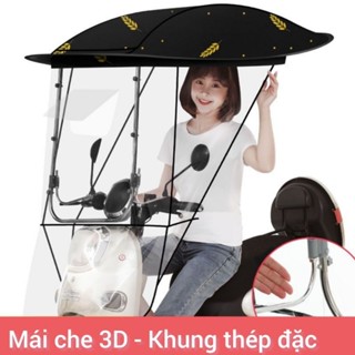 Mái che xe máy, phụ kiện xe máy, mái che, bạt phủ xe máy, bạt che xe máy, áo trùm xe máy, bạc che xe máy, ô xe 395 số 7