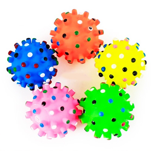 Bóng cao su đồ chơi kêu bíp bíp cho chó mèo đùa nghịch